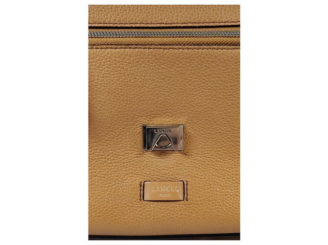 Lancel Ninon Borsa con patta in pelle marrone - vista 11