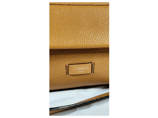 Lancel Ninon Borsa con patta in pelle marrone - vista 12