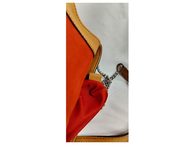 Lancel Ninon Borsa con patta in pelle marrone - vista 7