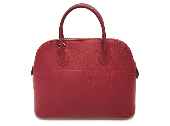 Borsa Hermès Bolide 37 Rosso - vista 2
