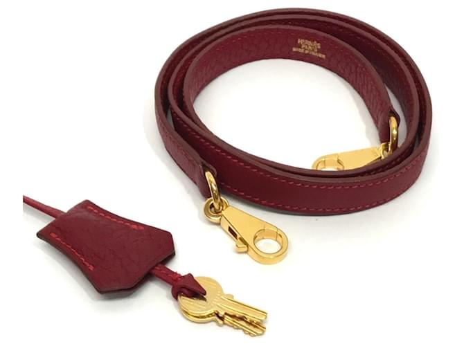 Borsa Hermès Bolide 37 Rosso - vista 8