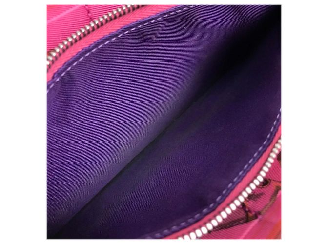 Cartera Larga Azap de Seda Hermès Roja - vista 8