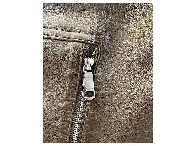 Incredibile giacca bomber marrone Gucci - vista 8