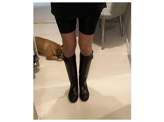 Incríveis Botas Givenchy Shark Lock Preto - vista 2