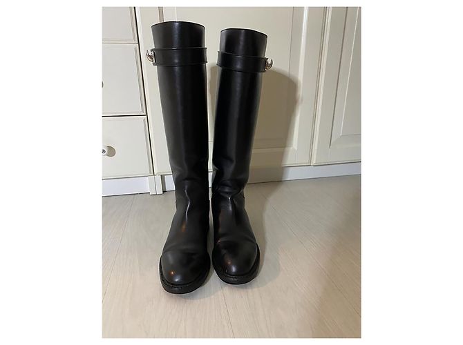 Incríveis Botas Givenchy Shark Lock Preto - vista 6