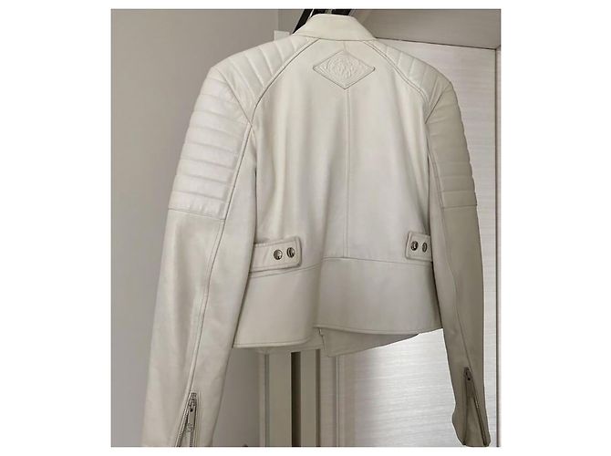 Amazing Dior Leather Jacket White - view 3
