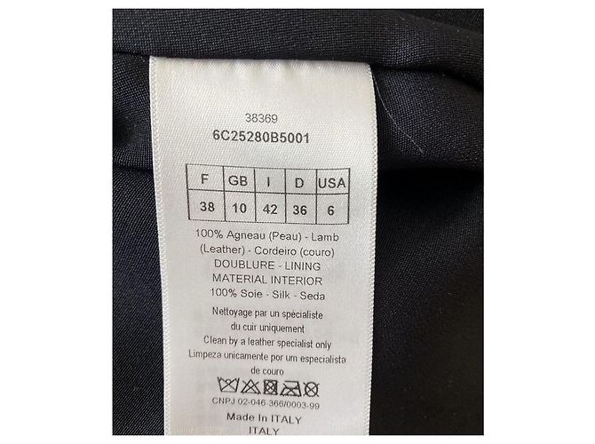 Amazing Dior Leather Jacket White - view 5