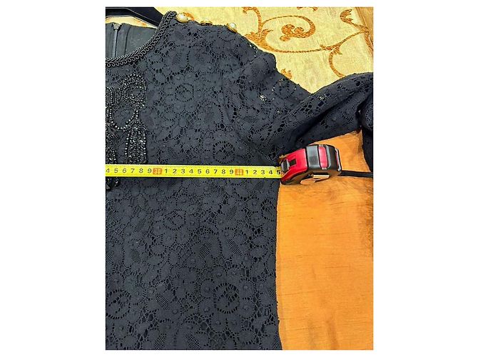 Increíble vestido de pasarela Gucci Negro - vista 5