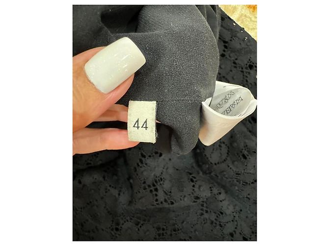 Increíble vestido de pasarela Gucci Negro - vista 9