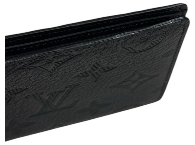 Portafoglio Bifold Monogram Taurillon Louis Vuitton Nero - vista 7