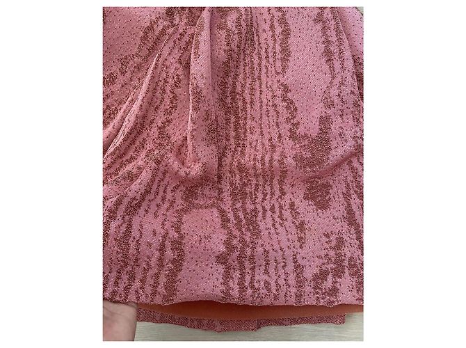 Dior Kleid rosa Viscose Pink - Ansicht 2