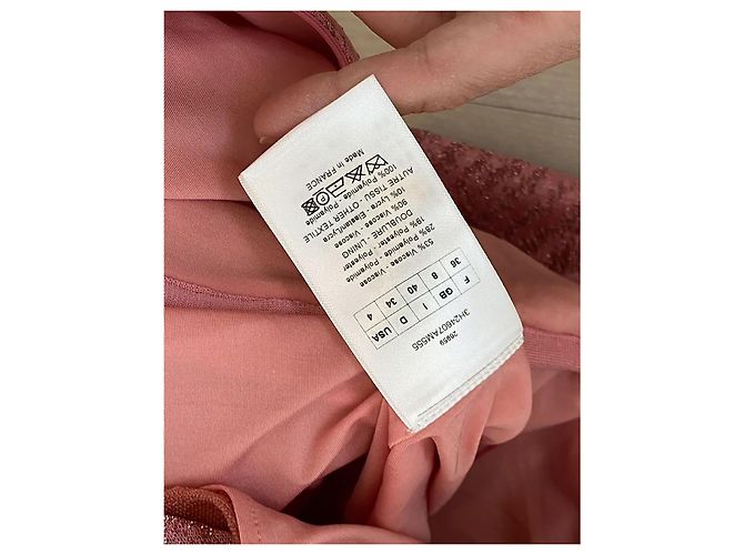 Dior Kleid rosa Viscose Pink - Ansicht 5