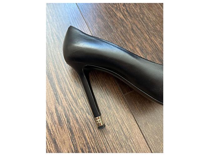 Chanel Classic Pumps schwarz Leder - vue 3