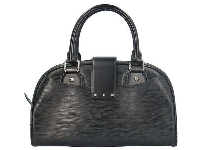 Borsa a mano Bowling Montaigne GM Epi Louis Vuitton Nero - vista 3