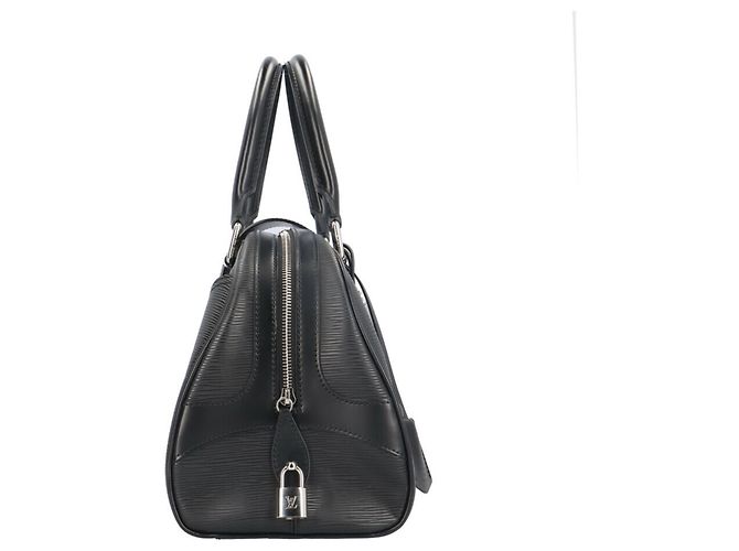 Borsa a mano Bowling Montaigne GM Epi Louis Vuitton Nero - vista 4
