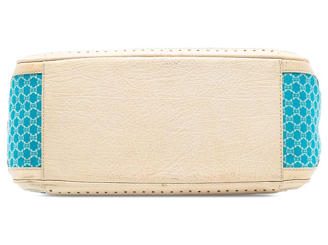 Céline Borsa Boogie in tela Macadam blu Celine - vista 3