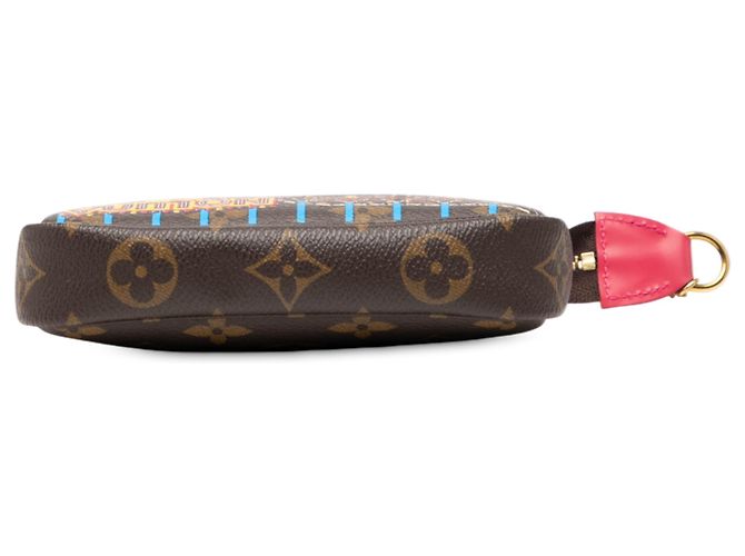Mini Pochette Accessoires Vivienne Natale in Monogramma Marrone Louis Vuitton - vista 3