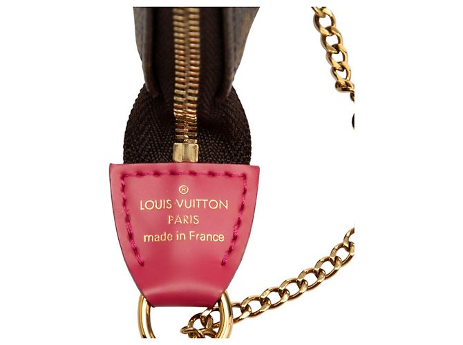 Mini Pochette Accessoires Vivienne Natale in Monogramma Marrone Louis Vuitton - vista 5