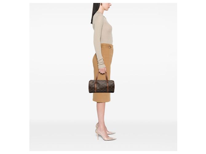 Louis Vuitton Brown Monogram Papillon 30 - view 7