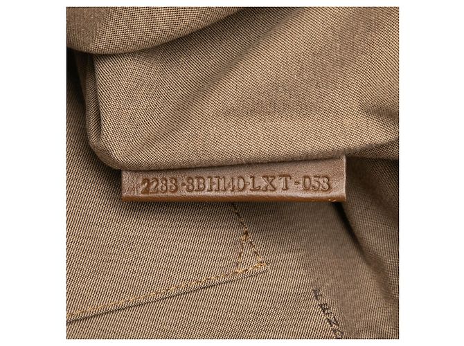 Fendi Braune Zucchino Canvas Chef Einkaufstasche Hellbraun - Ansicht 6