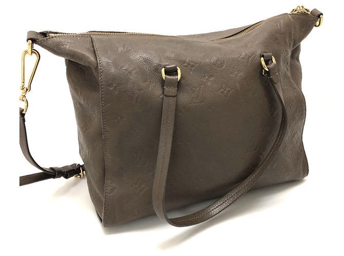 Borsa a spalla/borsa Louis Vuitton M43409 Monogram Empreinte Lumineuse PM Marrone - vista 2