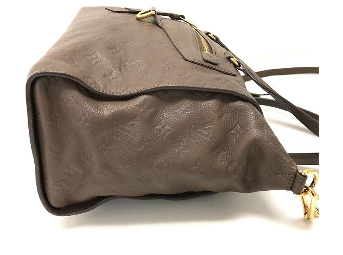 Borsa a spalla/borsa Louis Vuitton M43409 Monogram Empreinte Lumineuse PM Marrone - vista 3