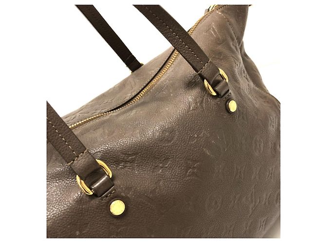 Borsa a spalla/borsa Louis Vuitton M43409 Monogram Empreinte Lumineuse PM Marrone - vista 6