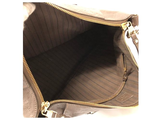 Borsa a spalla/borsa Louis Vuitton M43409 Monogram Empreinte Lumineuse PM Marrone - vista 8