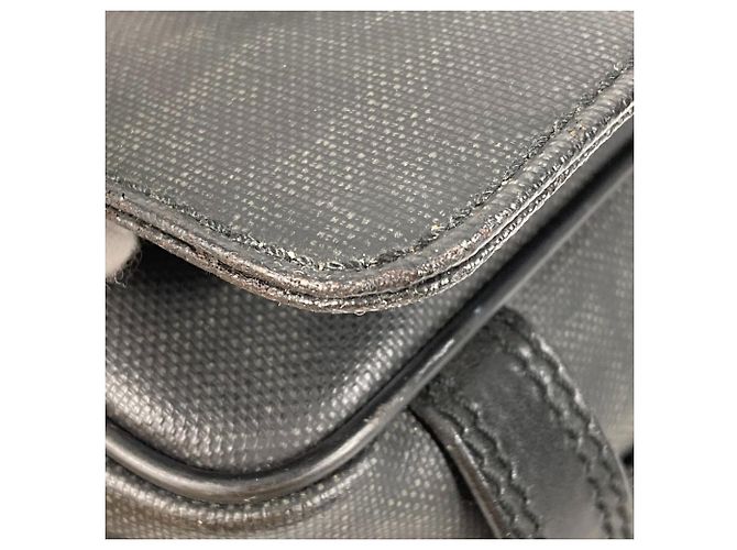 Christian Dior Borsa a tracolla incrociata Dior Homme Nera Nero - vista 9