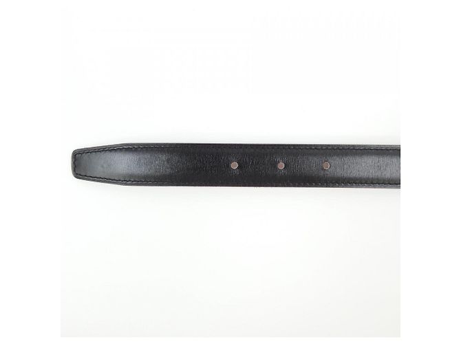 Hermès Hermes Mini Constance 24mm Reversible Belt Black Red - view 4