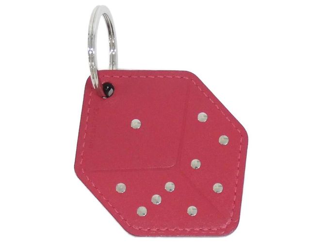 Ring Portachiavi Hermès DICE Rosso - vista 2