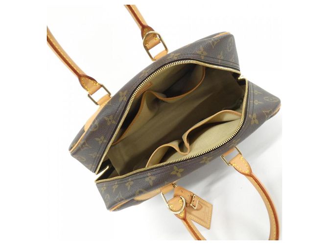 Bolso de mano Bowling Vanity Monogram Louis Vuitton Castaño - vista 10