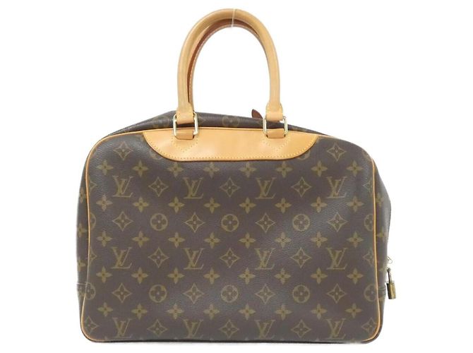 Bolso de mano Bowling Vanity Monogram Louis Vuitton Castaño - vista 2