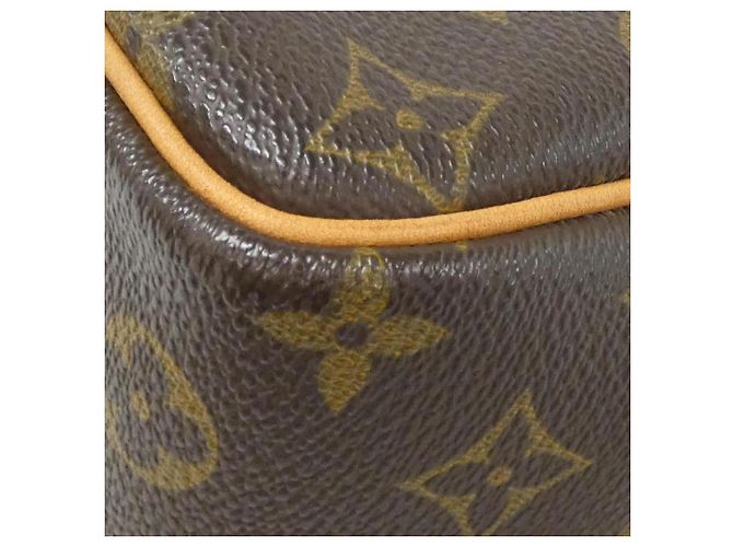 Bolso de mano Bowling Vanity Monogram Louis Vuitton Castaño - vista 3