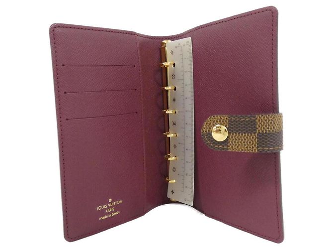 Louis Vuitton Damier Agenda Afficie PM Organizer Damier ebene - view 3