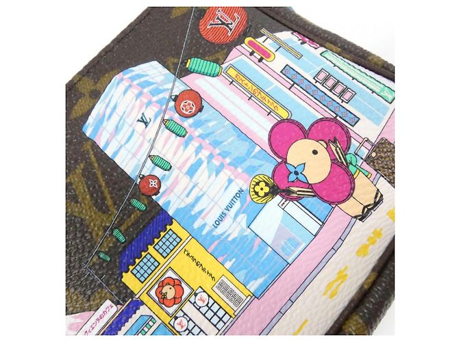 Vivienne Mini Pochette Accessori Monogramma Louis Vuitton Marrone - vista 4