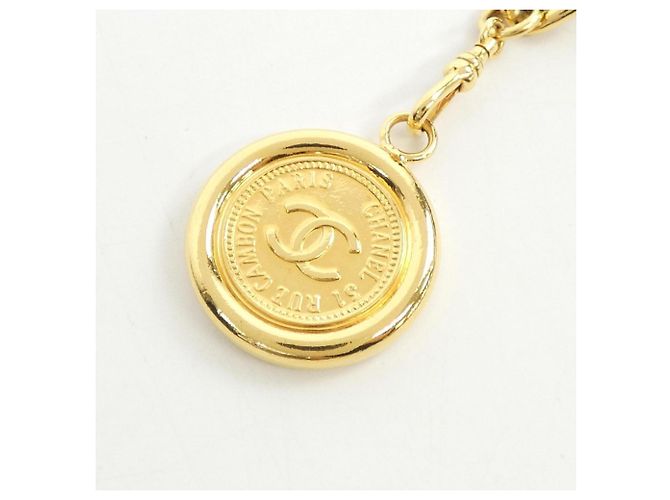 Cintura Standard Chanel in Nero e Oro D'oro - vista 2