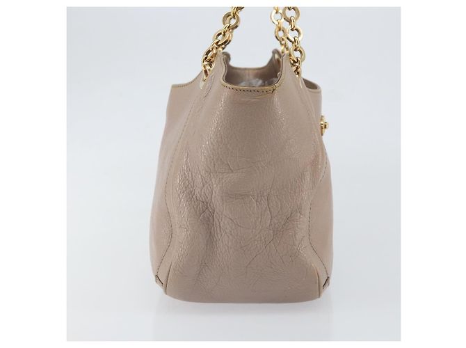 Salvatore Ferragamo Gancini Pelle Medium Rosa - vista 5