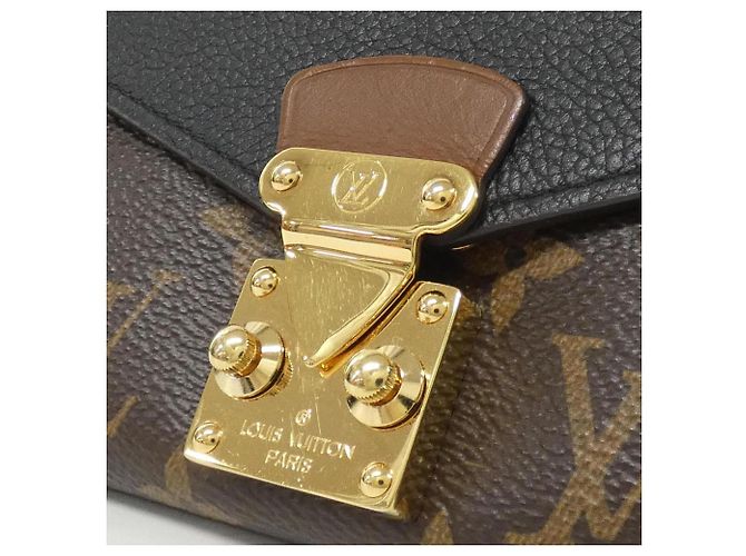 Portafoglio Pallas Monogram Louis Vuitton Marrone Nero - vista 5