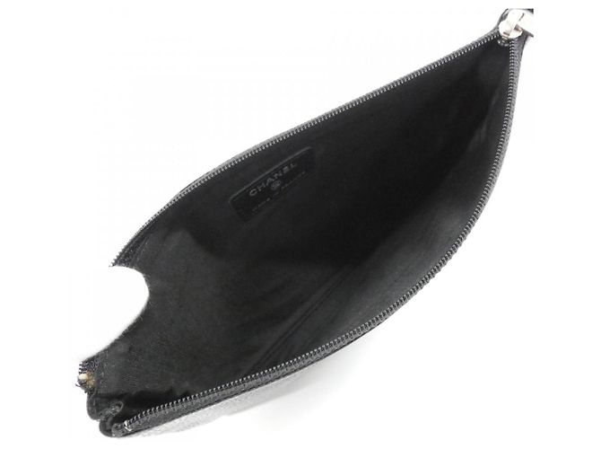 Pochette Chanel Timeless CC Line 65464 Nero - vista 6