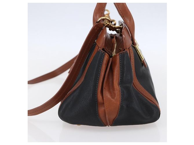 Chloé Sac à main en cuir moyen Chloe Alice - vue 4