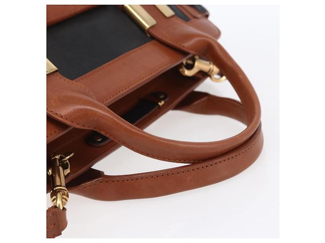Chloé Sac à main en cuir moyen Chloe Alice - vue 7