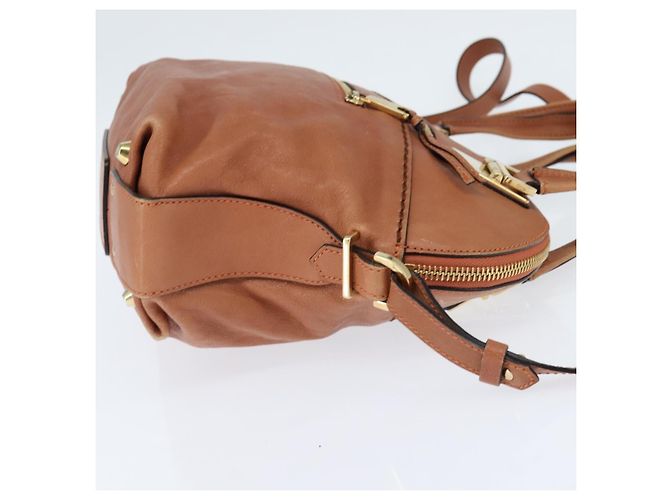 Chloé Angie Tote aus Leder Mittel Braun - Ansicht 4
