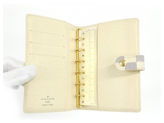 Organizer Agenda PM Damier Azur Louis Vuitton Bleu - vue 6