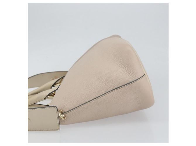 Chloé Chloe Bicolor Baylee Mittelgroße Ledertasche Braun - Ansicht 4