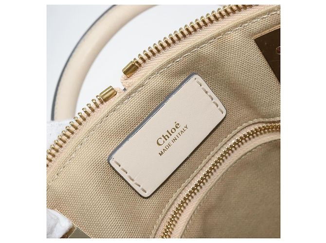 Chloé Chloe Bicolor Baylee Mittelgroße Ledertasche Braun - Ansicht 7