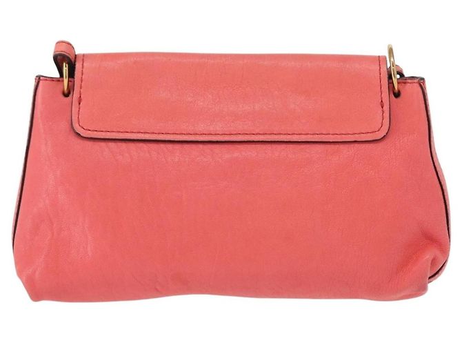 Chloé Borsa a tracolla in pelle Chloe Elsie Rosa - vista 2