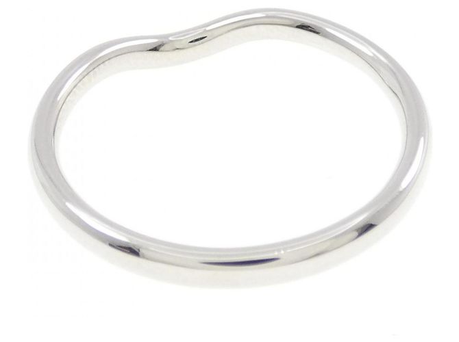 Tiffany & Co Tiffany Platinring mit gebogenem Design - Ansicht 3