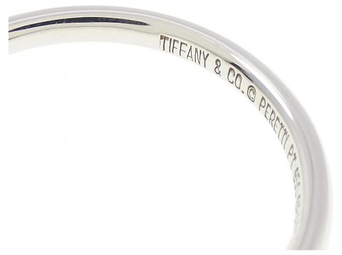 Tiffany & Co Tiffany Platinring mit gebogenem Design - Ansicht 4
