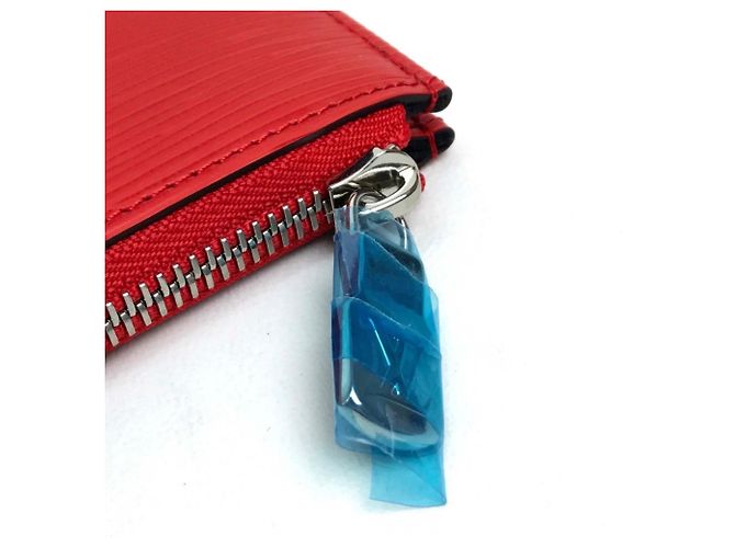 Pochette Jour GM in pelle Epi Louis Vuitton x Supreme Rosso - vista 6